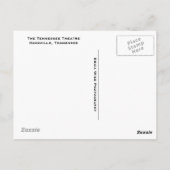 Tennessee Theater Postkarte (Rückseite)