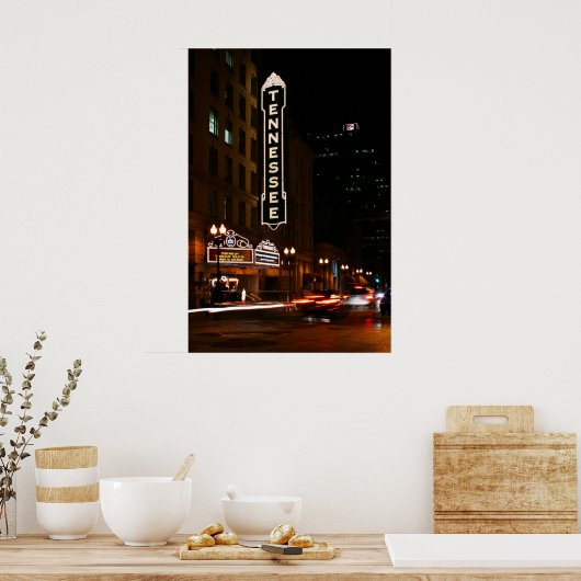 Tennessee Theaterabend Poster (Küche)