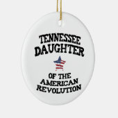 Tennessee-Tochter der Amerikanischen Revolution US Keramik Ornament (Rechts)