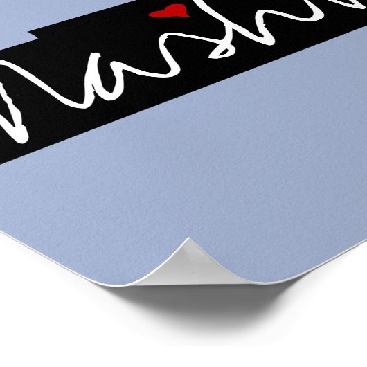 Tennessee Town Poster (Ecke)