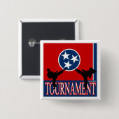 Tennessee-Turnier-Button Button (Vorne & Hinten)