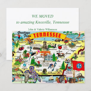 Tennessee Umzugsadresse Ankündigung