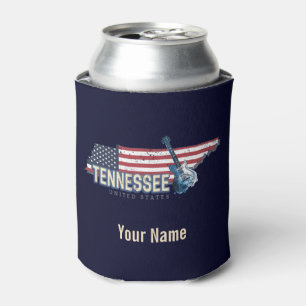 Tennessee United Staaten Retro Staat Vintag USA Dosenkühler