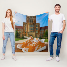 Tennessee university camo snekers shoes fleecedecke