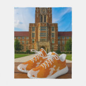 Tennessee university camo snekers shoes fleecedecke (Vorderseite)