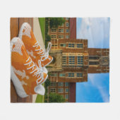 Tennessee university camo snekers shoes fleecedecke (Vorderseite (Horizontal))