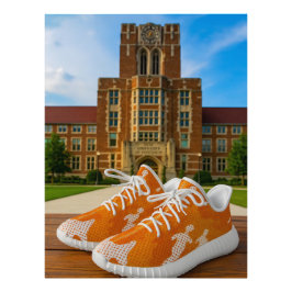 Tennessee university camo snekers shoes fotodruck