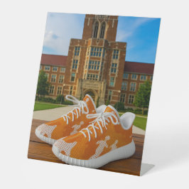 Tennessee university camo snekers shoes sockelschild