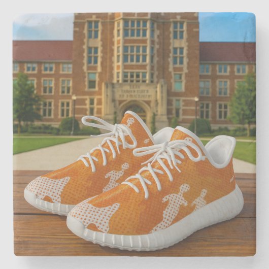 Tennessee university camo snekers shoes steinuntersetzer (Vorderseite)