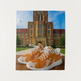 Tennessee university camo snekers shoes wandteppich