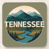 Tennessee USA Getränkeuntersetzer (Vorderseite)