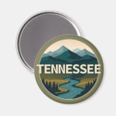 Tennessee USA Magnet (Vorderseite/Rückseite)