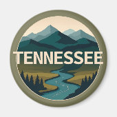 Tennessee USA Magnet (Vorne)