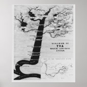 TENNESSEE VALLEY AUTHORITY MAP 1933 POSTER (Vorne)