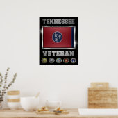 Tennessee Veteran Poster (Küche)
