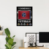 Tennessee Veteran Poster (Heimbüro)