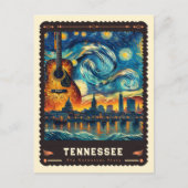 Tennessee | Vincent Van Gogh Inspiriert Postkarte (Vorderseite)
