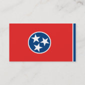 TENNESSEE-Visitenkarten Visitenkarte (Rückseite)