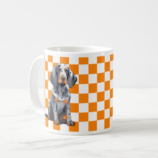 Tennessee Vols "Smokey" Mascot Tasse (Vorderseite Links)