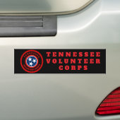 Tennessee Volunteer Corps Autoaufkleber (Auf Auto)