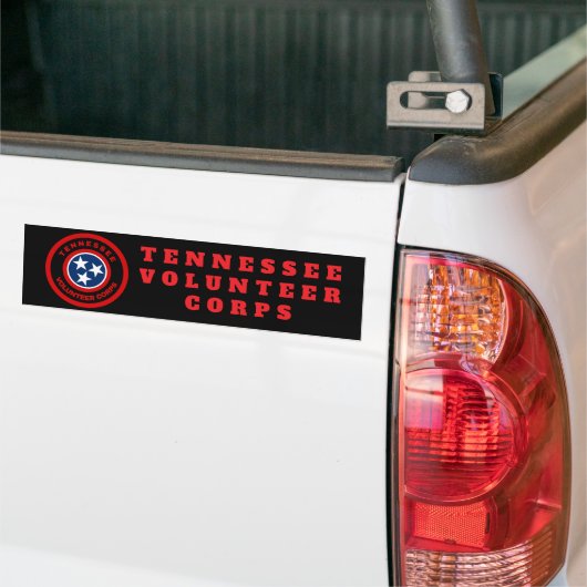 Tennessee Volunteer Corps Autoaufkleber (Auf Lkw)
