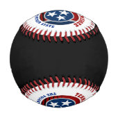 TENNESSEE VOLUNTEER STAAT FLAG BASEBALL (Vorderseite)