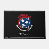 TENNESSEE VOLUNTEER STAAT FLAG FUßMATTE (Vorderseite)