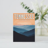 Tennessee Volunteer-Staat Postkarte (Stehend Vorderseite)