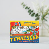 Tennessee Volunteer State Postkarte (Stehend Vorderseite)