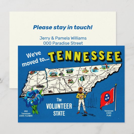 Tennessee Volunteers  Ankündigung (Vorne/Hinten)