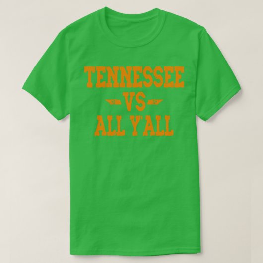 Tennessee vs All TShirt (Design vorne)