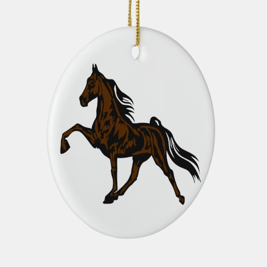 Tennessee Walker Keramik Ornament (Rechts)