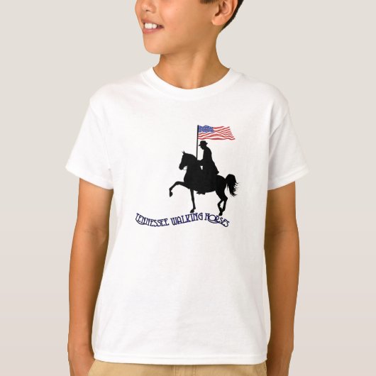 Tennessee Walking Horses T-Shirt (Vorderseite)