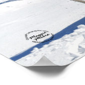 Tennessee Wanderross im Schnee Poster (Ecke)