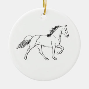Tennessee Wanderross Keramik Ornament