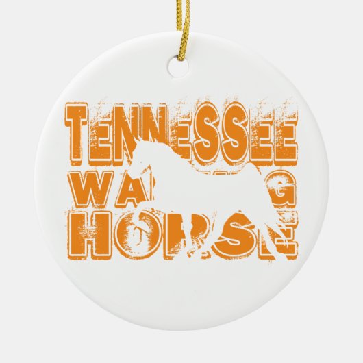 Tennessee Wanderross Keramikornament (Vorne)
