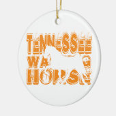 Tennessee Wanderross Keramikornament (Links)