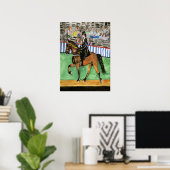 Tennessee Wanderross Portrait Poster (Heimbüro)