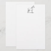 Tennessee Wanderross - Stehend Briefpapier (Vorne/Hinten)