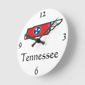 Tennessee-Wanduhr Runde Wanduhr (Winkel)