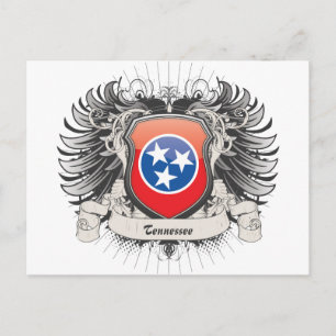 Tennessee-Wappen Postkarte