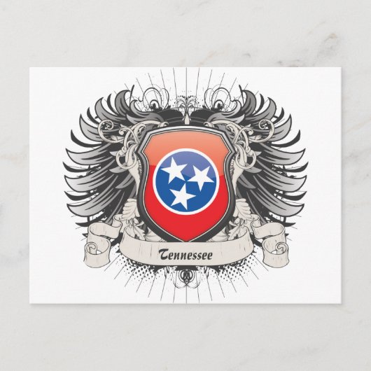 Tennessee-Wappen Postkarte (Vorderseite)