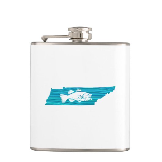 Tennessee Wave Fishing Flachmann (Vorderseite)
