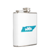 Tennessee Wave Fishing Flachmann (Rechts)