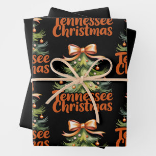 Tennessee Weihnachten Familie passend Holiday Xmas Geschenkpapier Set