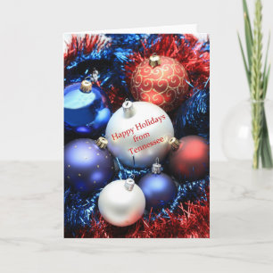 Tennessee Weihnachtskarte, Staat spezifisch Feiertagskarte