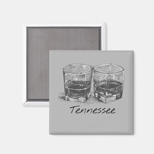 Tennessee Whiskey Magnet (Vorderseite/Rückseite)