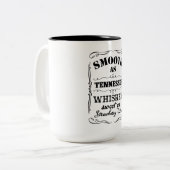 Tennessee-Whisky Zweifarbige Tasse (Vorderseite Links)