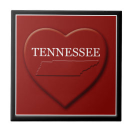 Tennessee Wohngestaltung Karte Fliese