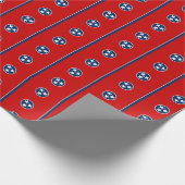 Tennessee-Ziermuster Geschenkpapier (Ecke)